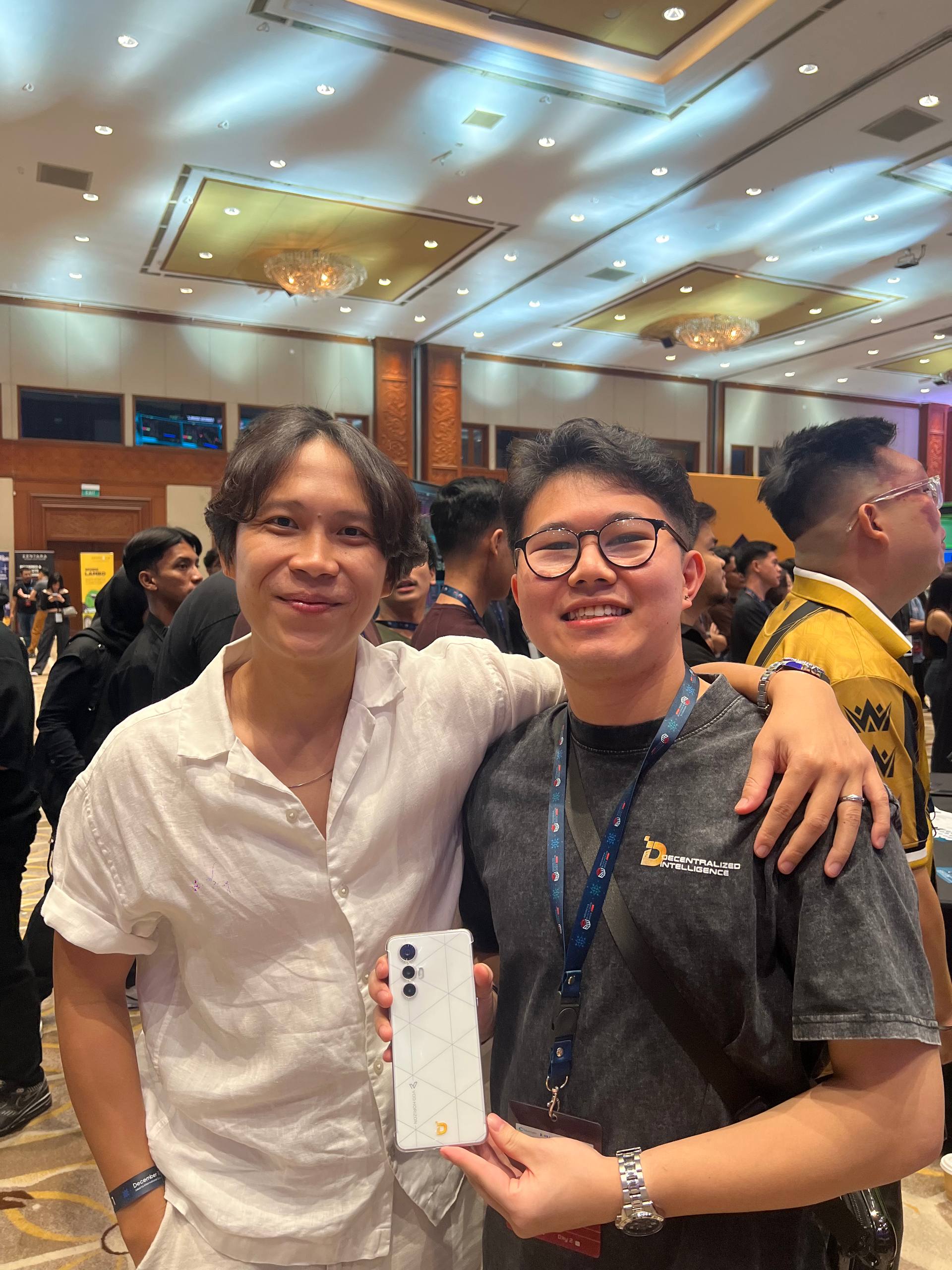 DI at Indonesia Blockchain Week 2025, scene 6.