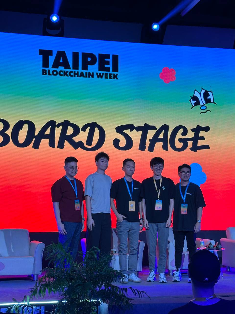 DI at Taiwan Blockchain Week 2025, scene 11.